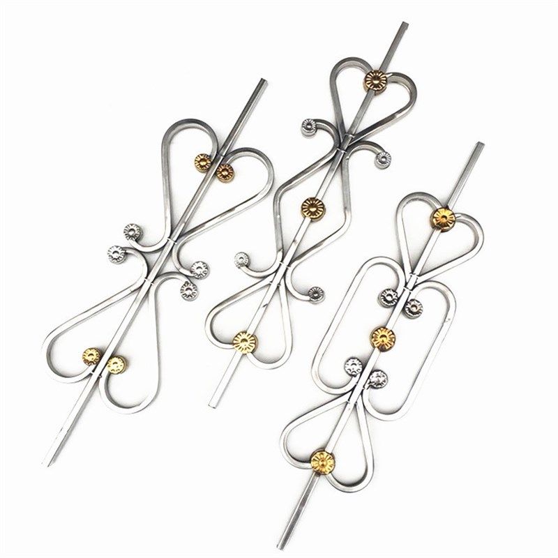 201/304不锈钢楼梯方管花柱600立柱阳台围栏杆大门窗装饰配件加厚