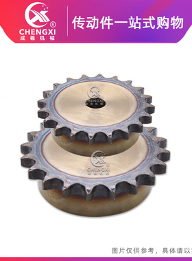 SCS碳钢高精度单排链轮S40 08A 40B25齿 40B26齿 40B27齿 40B28齿