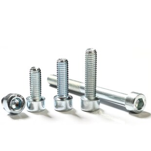 8.8级镀锌内六角螺丝钉高强度圆柱头杯头加长螺栓 M4M5M6M8M10M20