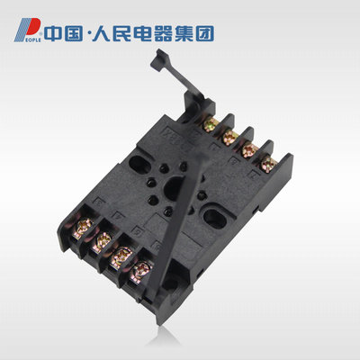 人民电器集团时间继电器ST3P JSZ3 PF083A 8脚底座插座