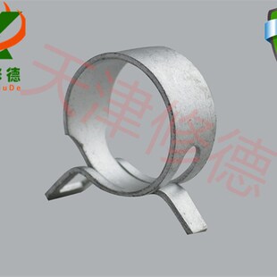修德喉箍弹簧卡箍环箍喉箍弹性卡箍环箍喉箍65锰钢  达克罗弹簧卡