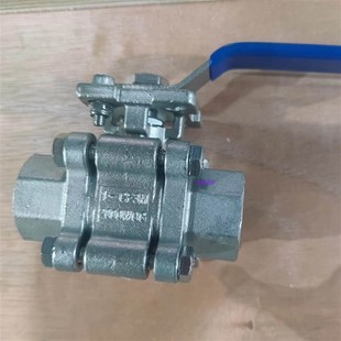 2000WOG不锈钢美标NPT内螺纹高压三片式 球阀G螺内牙丝扣Q11F阀门