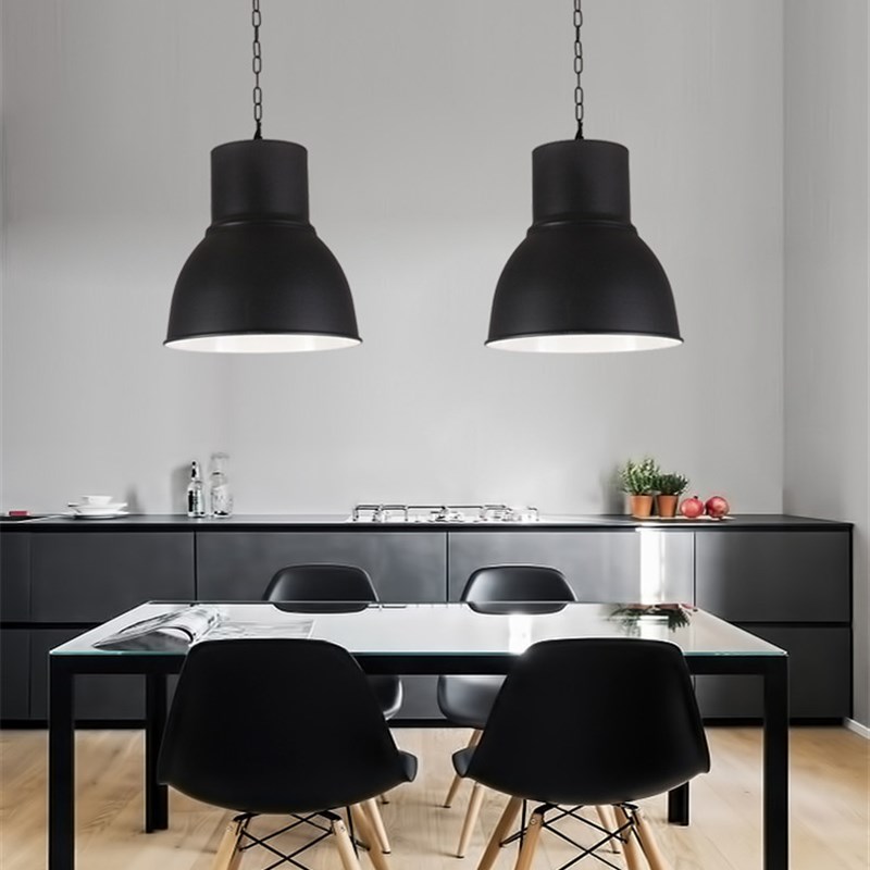 北欧赫克塔锅盖吊灯n 简约餐厅饭厅吧台酒吧创意吊灯个性酒吧灯具