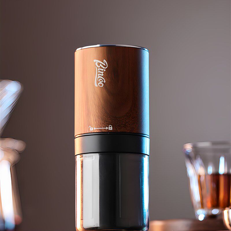 Bincoo咖啡电动磨豆机小型x便携式咖啡豆研磨机家用意式咖啡磨粉