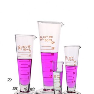 华鸥玻璃量杯250 500 1000 2000ml带刻度称量杯 测量精确锥形量筒