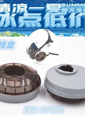 dr28su2k面具日本重松配件呼吸阀滤芯边盖密封圈塑与布头戴绳风镜