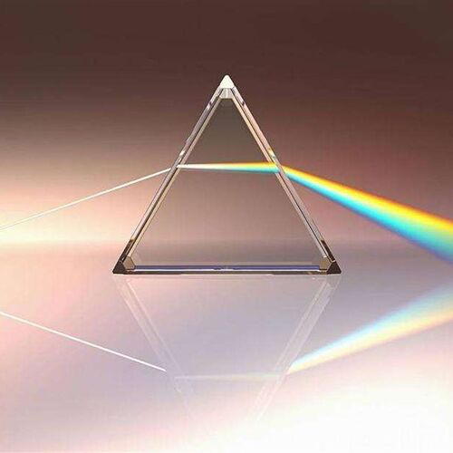 三棱镜高硅玻璃色散幼儿园中小学生科普实验器材儿童科技物理模型