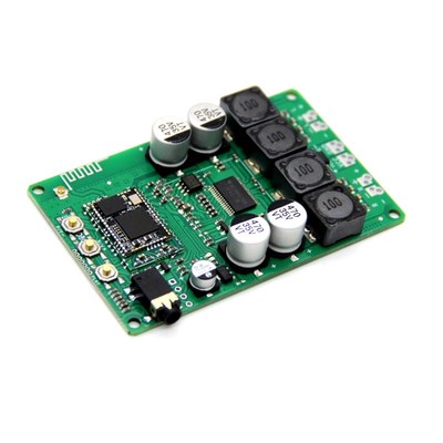 蓝牙5.0高通QCC3031/3034对箱TWS AUX输入APTXHD功放板2x20W/30W