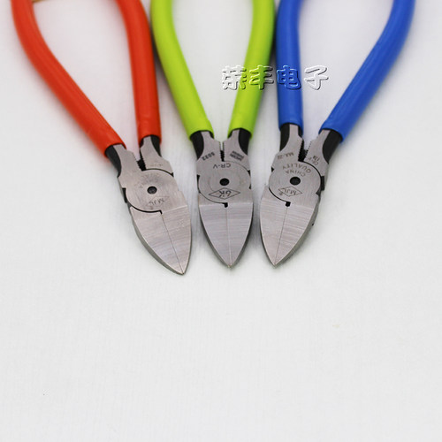 精品6寸斜口钳 日式防滑手柄水口钳5寸A05电子钳迷你剪钳电工剪钳