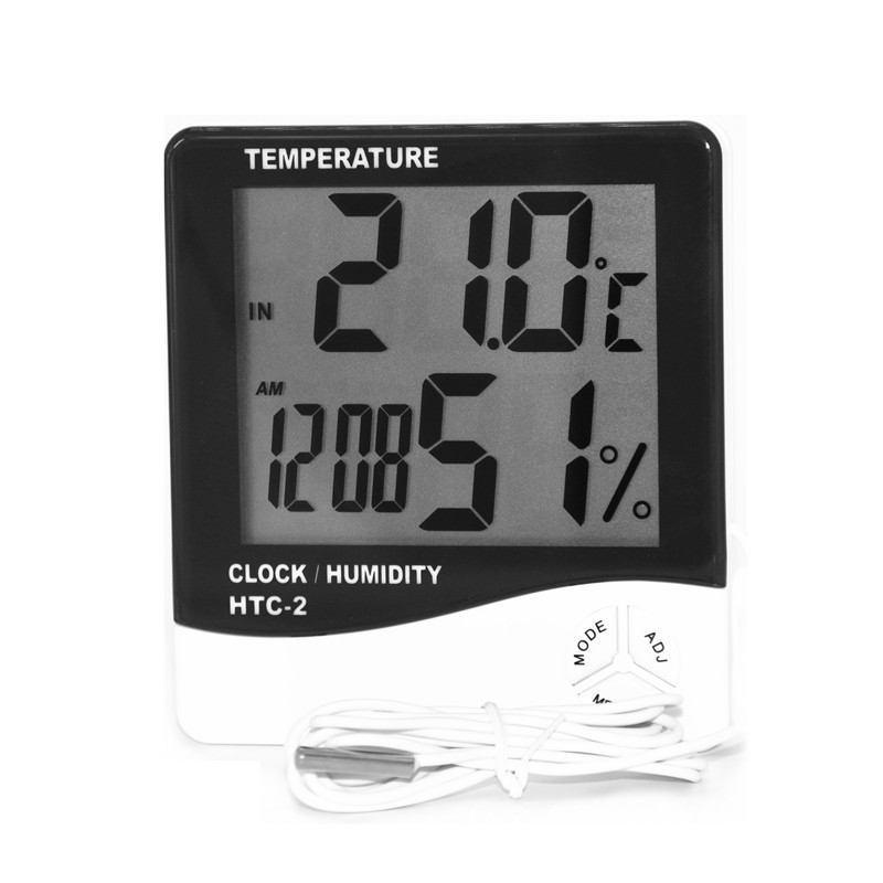 电子数显室内外温湿度计高精准成人家用壁挂式办公室带探头温度表