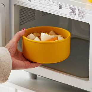 肆月怀袖 微波炉专用饭盒上班族便当盒子食品级水果密封保鲜碗