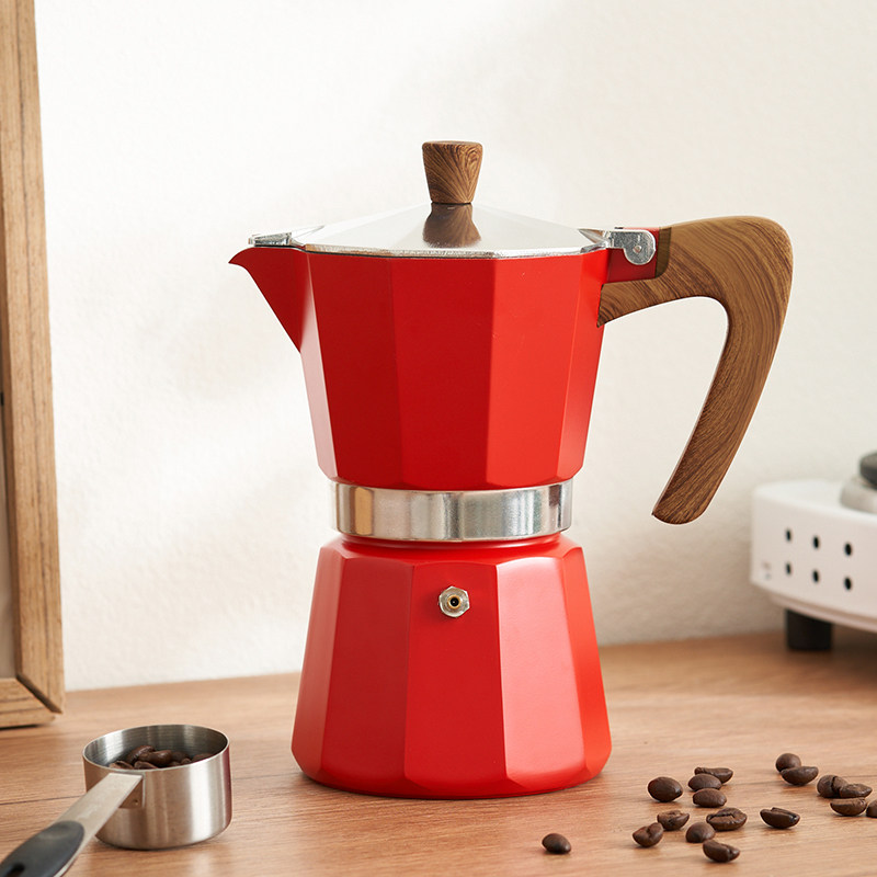 摩卡壶意式双阀咖啡壶手冲煮咖啡机家用冲咖啡套装器具工具用具