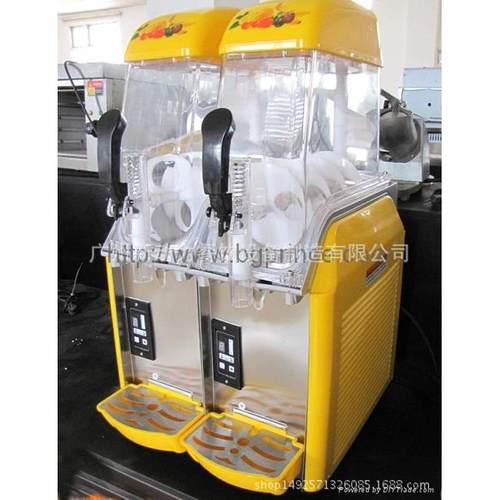 雪泥机双头头雪泥机奶茶店商业雪泥机商用雪泥饮料设备
