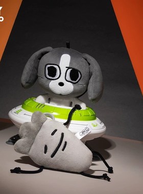 暹罗厘普灰色周一毛绒挂件可爱搞怪E多栋田中打工人学生背包小挂