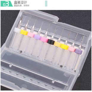 0.6 1.0mm 0.2 0.9 0.8 0.7 0.5 0.4 0.3 PCB钨钢麻花钻头0.1 促销