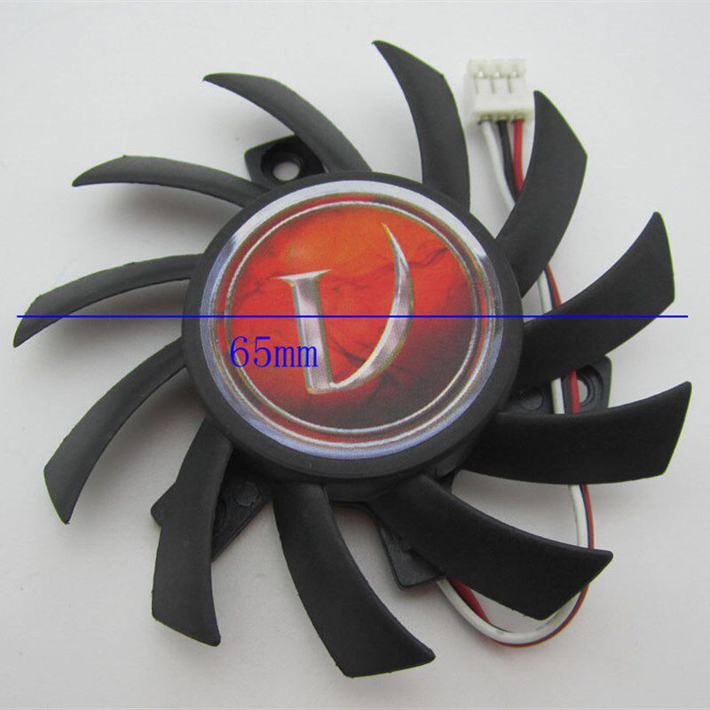 ATI T127010DH 显卡风扇 直径65mm 孔距40mm 12V 0.35A
