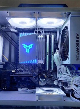 8/9CM机箱风扇5V3针ARGB台式机电脑DIY白色K88CPU散热PWM温控AURA