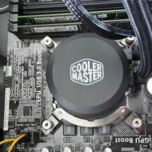 酷冷至尊冰神B240120海魔360CPU水冷扣具螺丝散热器背板底座1700