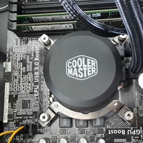 酷冷至尊冰神B240120海魔360CPU水冷扣具螺丝散热器背板底座1700