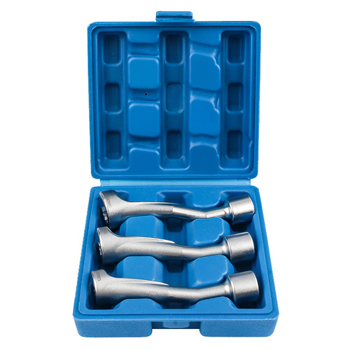 宝马奔驰大众柴油喷油管套筒扳手L型开口六角开槽含氧传感器扳手