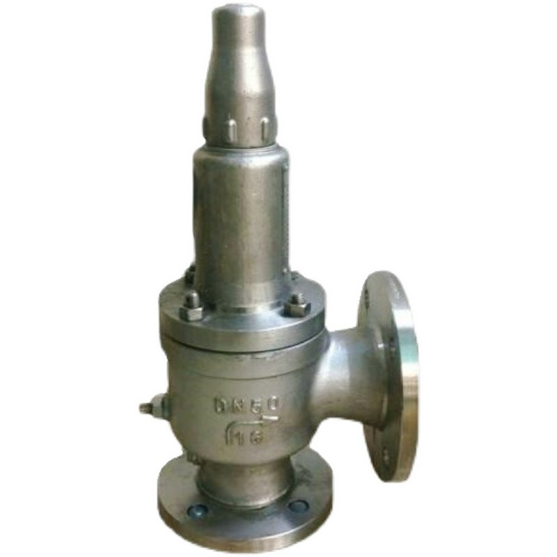 304不锈钢法兰安全阀 全启封闭式安全阀 A42Y H W-16P/25P/40P64P