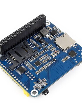 树莓派4B/3B+/Zero W SIM7600CE 4G/3G/2G通信 扩展板 GNSS定位