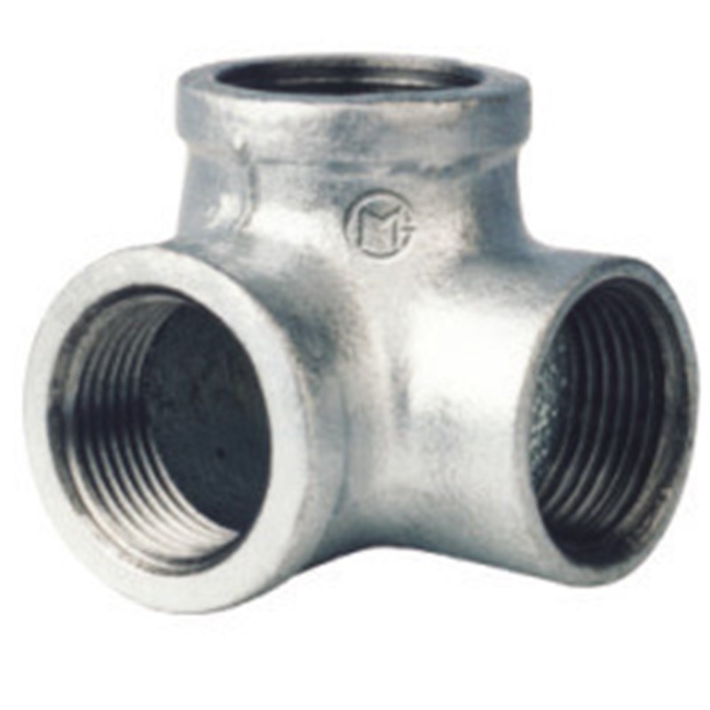 工艺品冷镀锌立体四通管墙直角三通4分6分1寸2寸立体六通五通货架