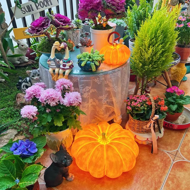 南瓜户外灯c防水庭院景观灯花园别墅露台室外手提灯装饰氛围草坪