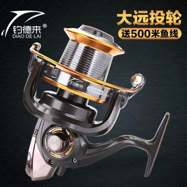 13轴9000型全金属线杯纺车轮大远投轮海钓渔轮鱼线轮海竿轮猫鱼轮,户外/登山/野营/旅行用品,鱼线轮,淘宝优惠券,粉丝福利购,淘宝优惠卷
