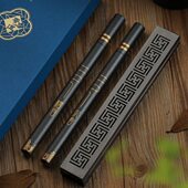 黑檀木檀香熏香炉家用室内香盒沉香炉线香香插香座卧香盒香道套装