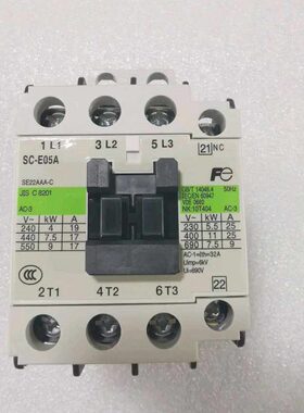 富士原装正品 交流接触器SC-E05A 24V  36V 110V 220V 380V