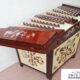 海浪乐器广州花梨木贝雕加厚五码 十音扬琴12平均律岭南风杨琴艺音