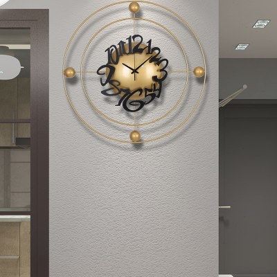 挂钟客厅现代极简风大气挂墙装饰挂表个性时尚创意免打孔网红钟表,家居饰品,挂钟,淘宝优惠券,粉丝福利购,淘宝优惠卷