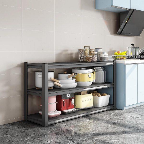 开放式厨房置物架橱柜家用烤箱收纳架多功能橱柜储物架子大包邮,厨房/烹饪用具,微波炉置物架,淘宝优惠券,粉丝福利购,淘宝优惠卷