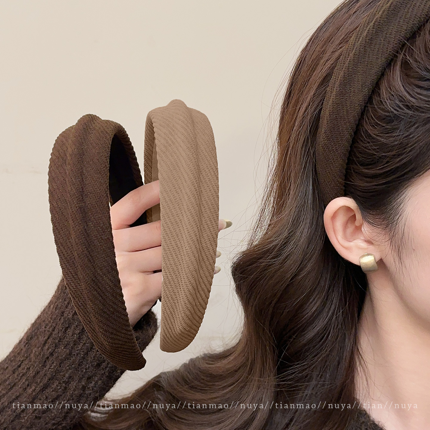 美拉德宽边发箍女高颅顶日德外戴