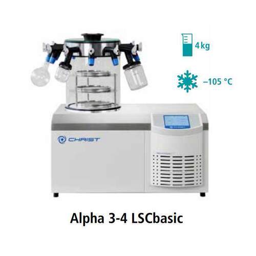 德国Christ ALPHA 1-4LDplus冷冻干燥机冻干机平价进口默认项