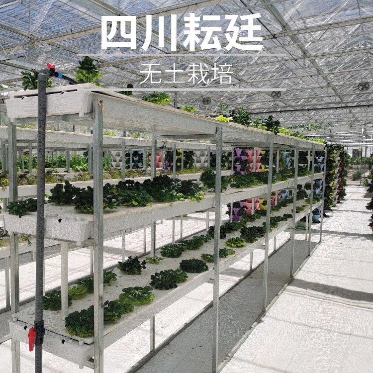无土栽培设备系统 基质农业温室大棚 立体种植槽养殖槽水培种植架