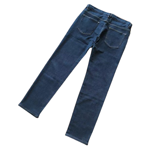 thumbnail for Orange Segments, Large Brown Strips, Full White Grass Strips, Dark Blue Jeans 22092639
