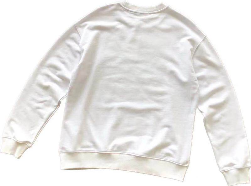 thumbnail for The blue foot bone in the red circle is a two-color cotton sweatshirt 22103124
