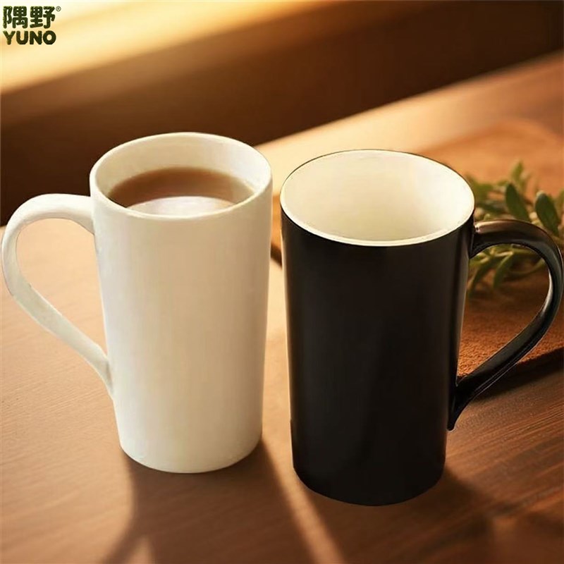 生日礼物女生送闺蜜女朋友实用高级感哑光陶N瓷杯夏季时尚生日礼