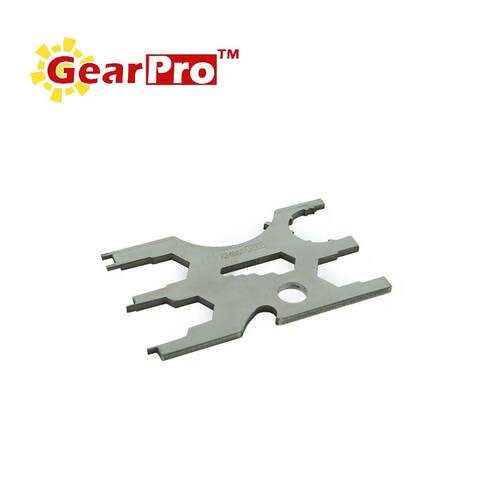 Gearpro 调节器二级头多功能卡片式潜水装备维修工具维修保养配件