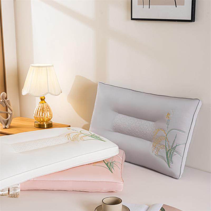 大米生物基能量颈枕成人一对中高弹不易塌陷软枕羽丝绒单人枕芯,纺织面料/辅料/配套,纺织机械配件,淘宝优惠券,粉丝福利购,淘宝优惠卷