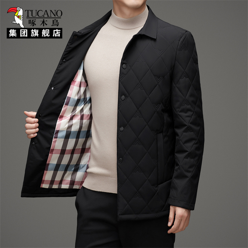 啄木鸟2025冬季新款男夹克