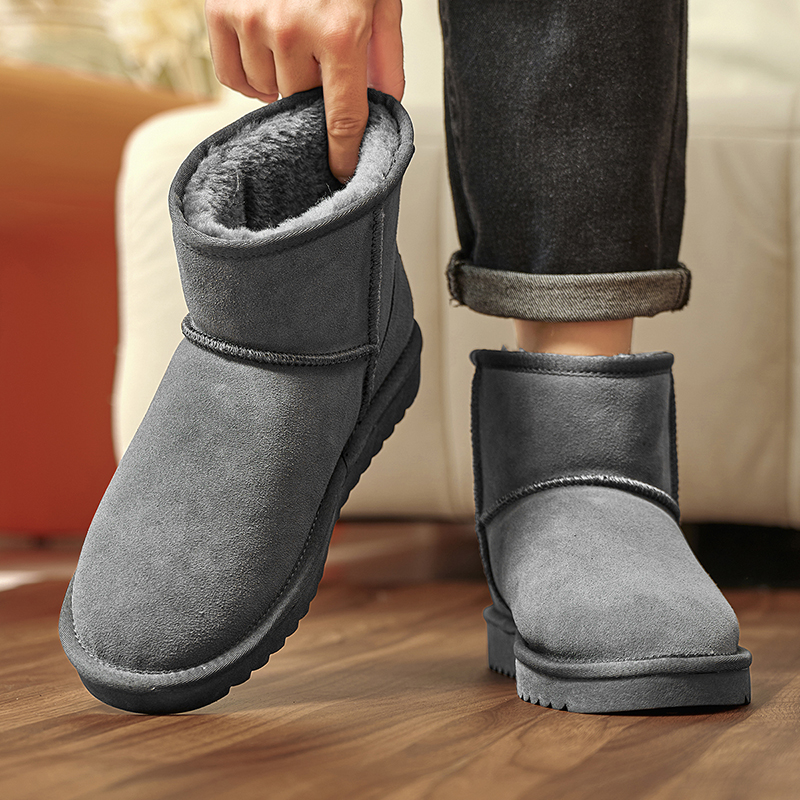 加绒加厚保暖东北大棉鞋男雪地靴