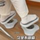 办公室脚踏踩脚凳桌下防跷二郎腿神器工位放脚搁脚凳带弹簧脚踏板