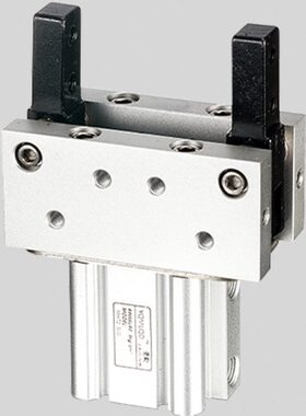 气动平行夹爪手指气缸机械手气爪夹具MHZ2-6D10D16D20D25s32