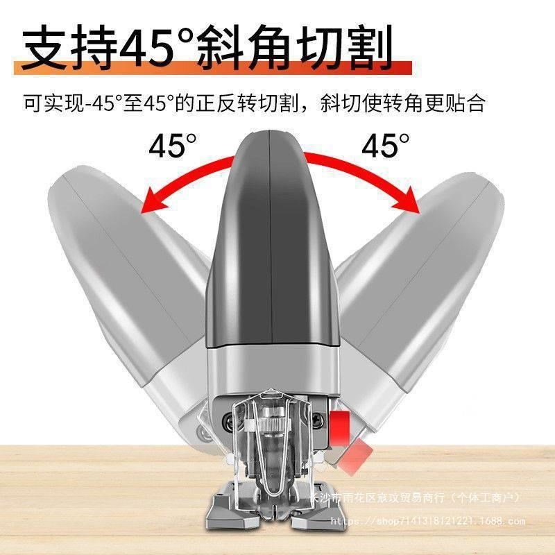 多功能电动曲线锯家用拉花往复电B锯手持木板线锯小型切割机木工