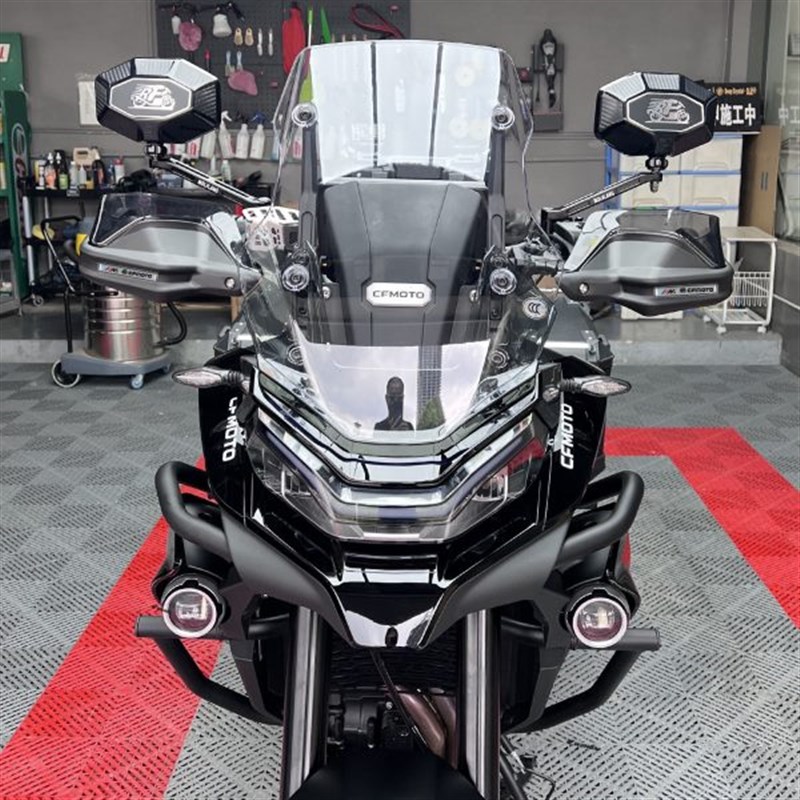 适用春风400GT 400MrT 650GT 800MT改装护手防风手把挡风加高护手