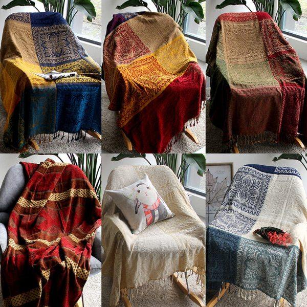 异域西藏尼泊尔沙发巾文艺披肩休闲毯子防滑加大沙发布欧式沙发罩,居家布艺,沙发套,淘宝优惠券,粉丝福利购,淘宝优惠卷