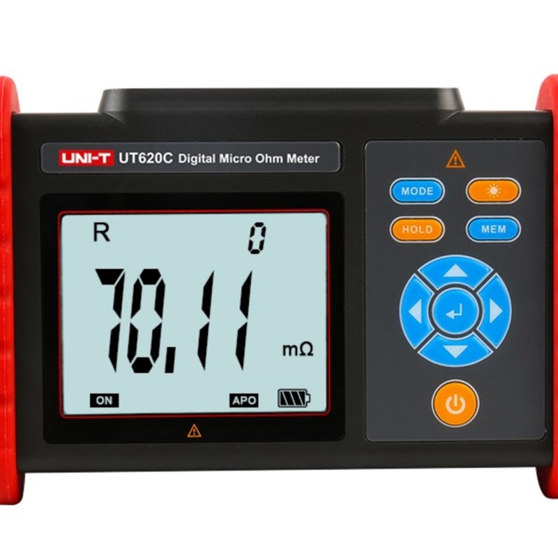 优利德UT62h0C电阻测试仪直流低电阻计微欧计毫欧表欧姆计高精度